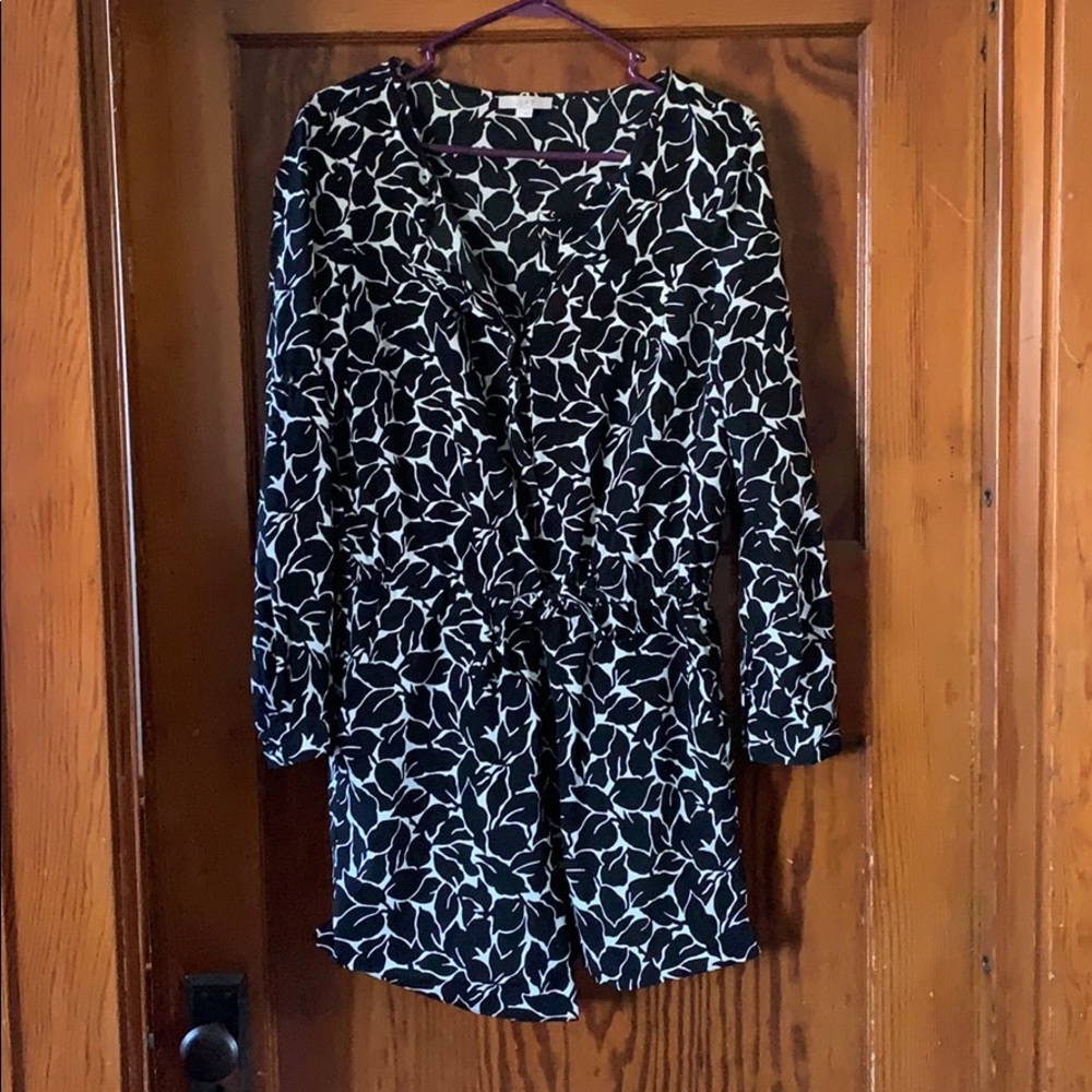 Printed Romper